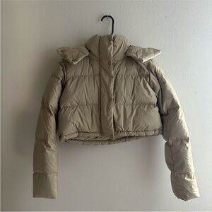 Lululemon wonder puff super cropped jacket
